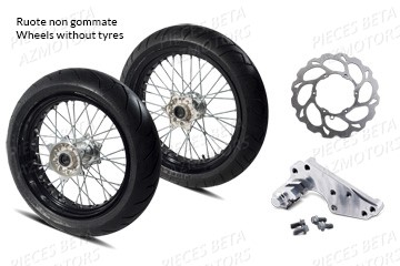 KIT SUPER MOTARD RR 4T/2T MY 13/19 031460098297 - KIT SUPER MOTARD RR 4T/2T MY13/19 (Vendu sans Pneu) origine BETA -DISPO