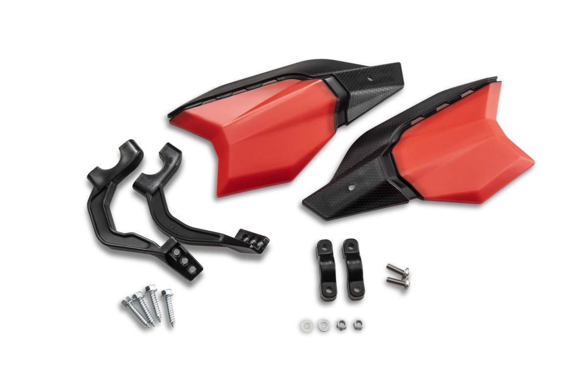 GARDE-MAINS RED - BLACK BETA JEU PROTEGE-MAINS ROUGE/NOIR BETA origine BETA -DISPO