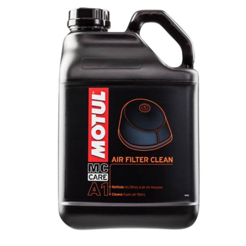 NETTOYANT FILTRE A AIR MOTUL A1 AIR FILTER CLEAN (5L) 102985 - NETTOYANT FILTRE A AIR MOTUL A1 AIR CLEAN (5L) origine MOTUL -DISPO