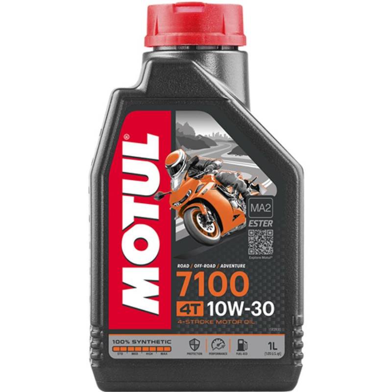 HUILE MOTEUR 4T MOTUL 7100 10W30 (1L)
MOTUL
Depuis septembre 2020. L`huile Motul 7100 10W/30 est remplacée par l`huile 7100 10W/40
APPLICATION MOTEUR
2T/4T 4 TEMPS
TYPE DE PRODUIT 7100 4T
QUALITÉ 100% SYNTHÉTIQUE
GAMME MOTO QUAD
VISCOSITÉ 10W-30
NORMES APIAPI SN / SM / SL
NORMES JASO JASO MA2 UNDER N° M033MOT160
CONDITIONNEMENT 1L
HUILE MOTEUR 4T MOTUL 7100 10W30 (1L) HUILE MOTEUR 4T MOTUL 7100 10W30 (1L) origine MOTUL -DISPO