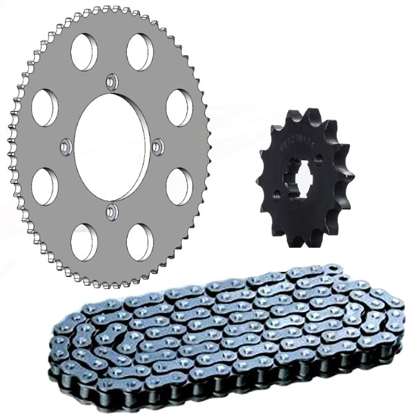 KIT CHAINE ALU RR 125 4T (ADAPTABLE) 14X63/428MXZ (QUALITE ULTRA.RENFORCEE) KIT CHAINE ALU RR 125 4T (ADAPTABLE) 14X63/428MXZ (QUALITE ULTRA.RENFORCEE)avec Attache Rapide. origine BETA -DISPO