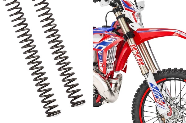 RESSORTS KYB FOURCHE BETA RACING 2/4T (2020-2022) RESSORTS KYB FOURCHE BETA K=3,9 N/MM,K=4,2 N/MM,K=4,6 N/MM origine AZMOTORS -DISPO