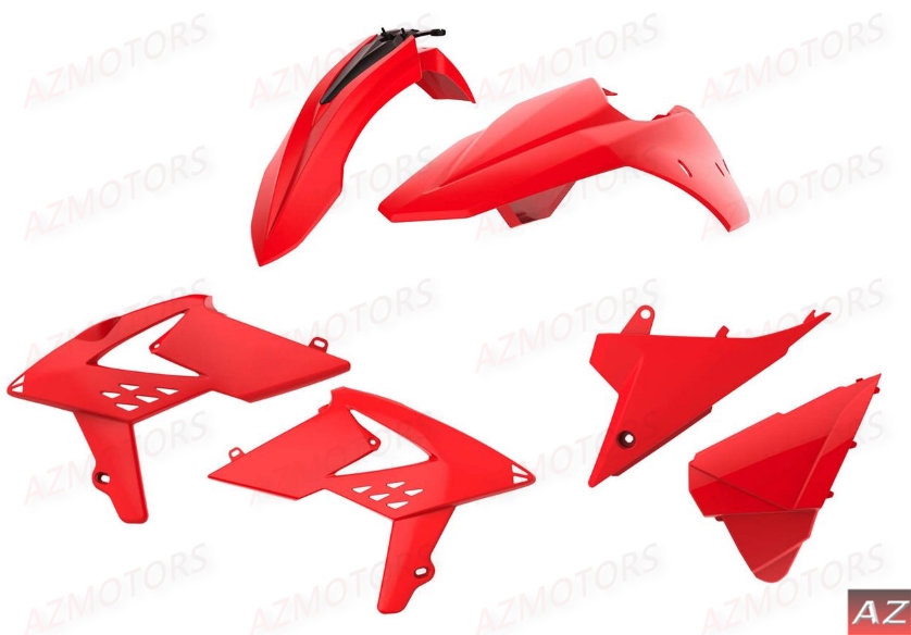 Kit Plastiques Polisport Rouge Beta 15-16 783450RD-Kit Plastiques Polisport Rouge Beta origine BETA -DISPO