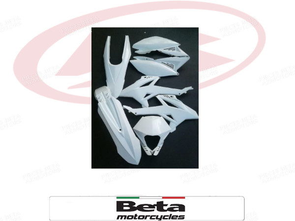 KIT CARENAGES BETA 50 LOT DE CARENAGES BETA 50 ENDURO origine BETA -DISPO
