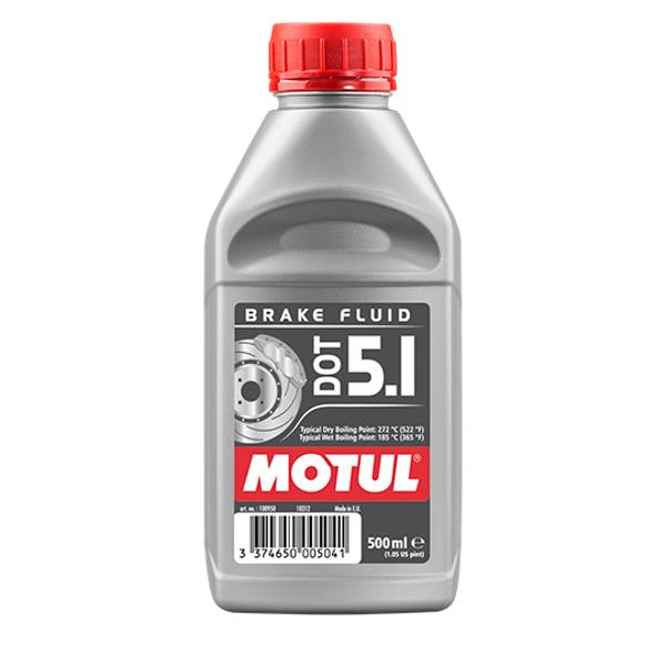 LIQUIDE FREIN-MOTUL DOT 5.1 BRAKEFLUID 100950 - MOTUL LIQUIDE FREIN DOT 5.1 BRAKE FLUID (500ML) origine MOTUL -DISPO
