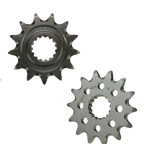 PIGNON SB BETA 12 A 16/520 PIGNON SORTIE BOITE BETA 12 A 16 DENTS/520  origine AZMOTORS -DISPO