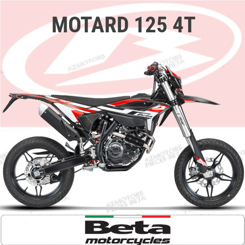 SUPERMOTARD 125 4T SUPERMOTARD 125 4T : MODÃˆLES LC, T ET R origine BETA 
