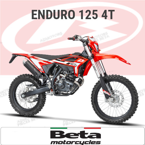 RR 125 ENDURO 4T ENDURO RR 125 4T : MODÃˆLES LC, T ET R origine BETA 