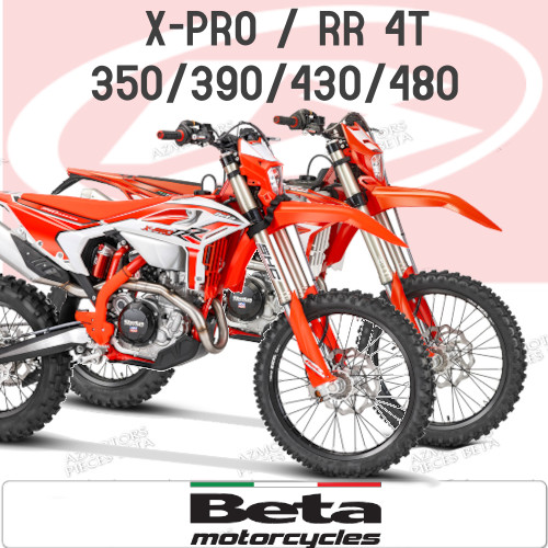 PiÃ¨ces ENDURO RR  / X-PRO 4T ENDURO RR 350 390 430 480 4T origine BETA 