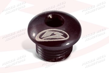 BOUCHON HUILE MOTEUR ANODISE NOIR EVO/REV 2T-MY 00/18 007450348259 - BOUCHON HUILE MOTEUR ANODISE NOIR EVO/REV 2T-MY 00/18 origine BETA -DISPO