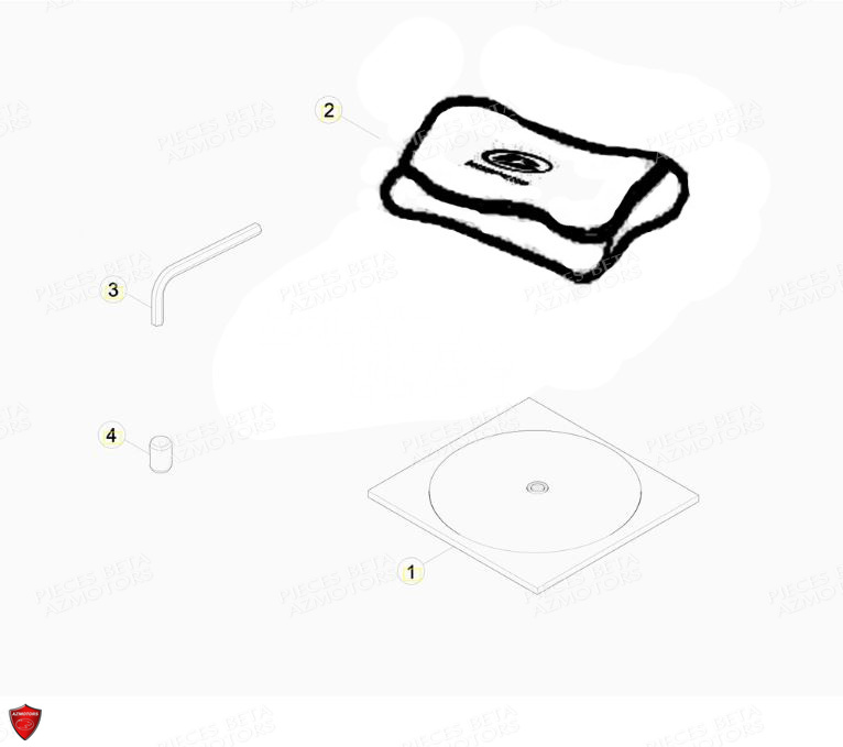 Outillage Special AZMOTORS PiÃ¨ces Beta ENDURO RR 125 4T LC CBS - 2018