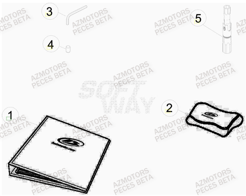 Manuel AZMOTORS PiÃ¨ces BETA RR FACTORY 350cc 4T - [2014]