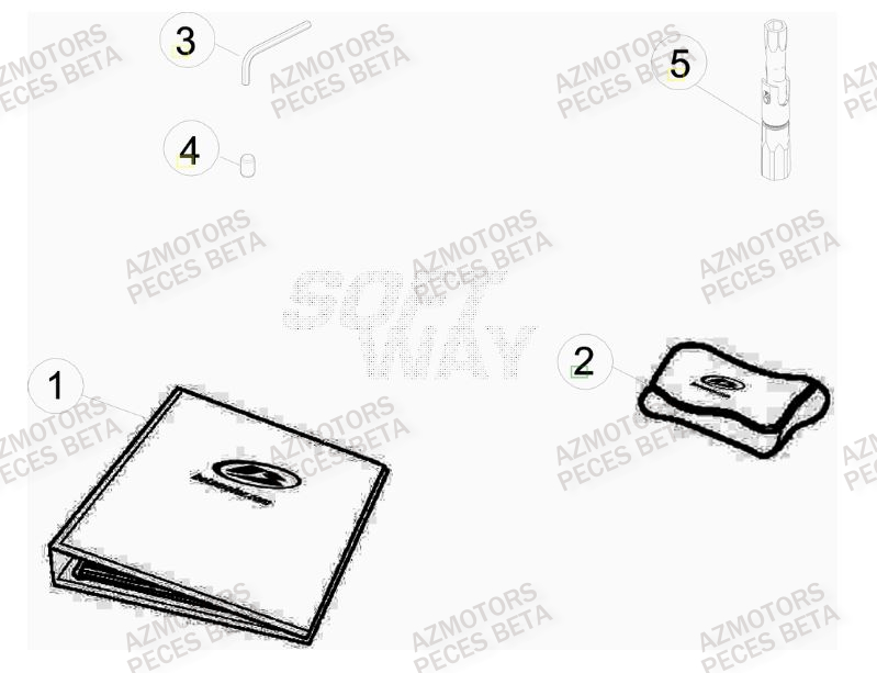 Manuel AZMOTORS PiÃ¨ces BETA RR FACTORY 498cc 4T - [2012]