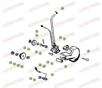 Pompe A Huile AZMOTORS PiÃ¨ces Beta RR 50 STANDARD - 2018