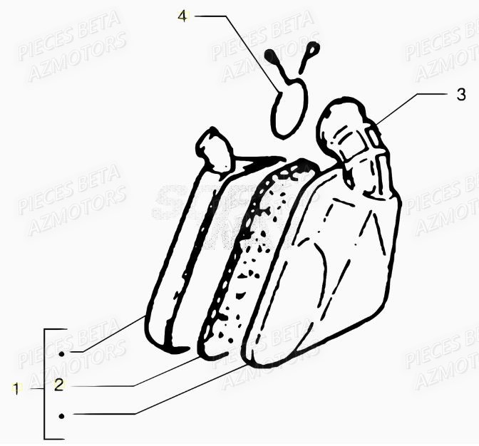 Filtre A Air AZMOTORS PiÃ¨ces Scooter 50 ARK LC 2007-2011