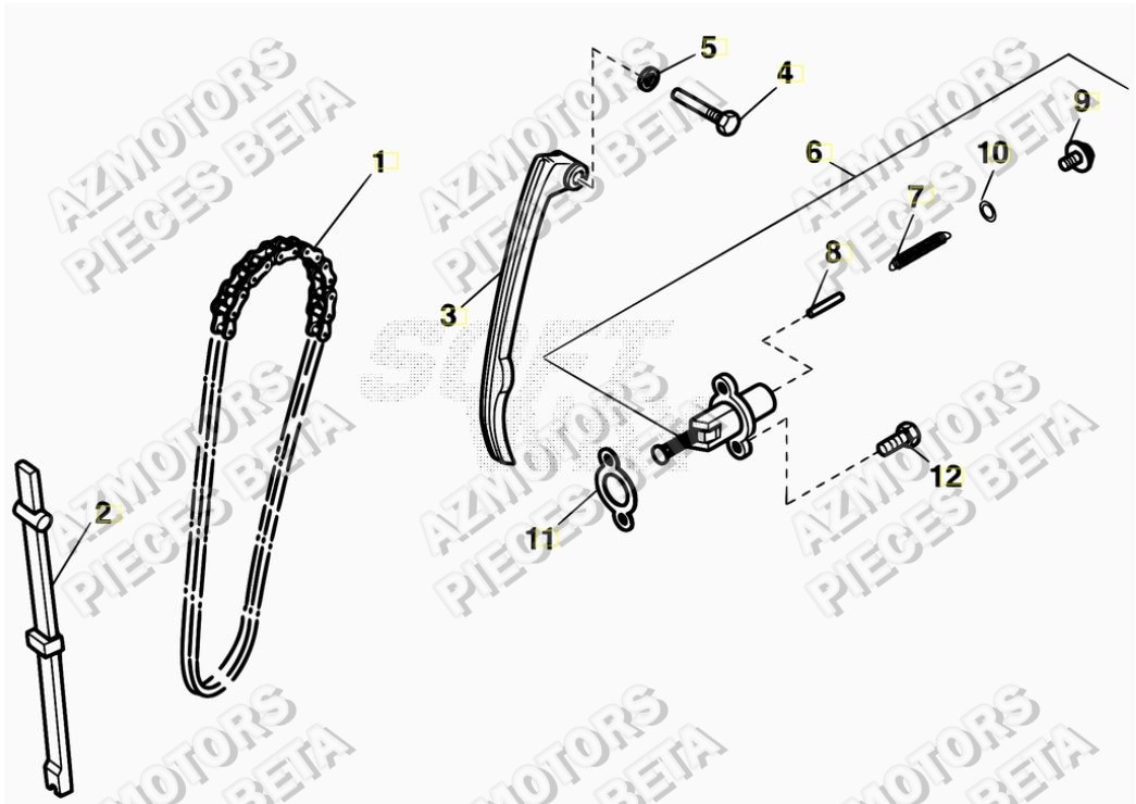Distribution AZMOTORS PiÃ¨ces ALP 200 [2016-2017]