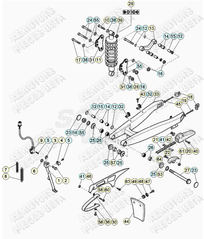 Bras Oscillant AZMOTORS PiÃ¨ces ALP 200 [2020]