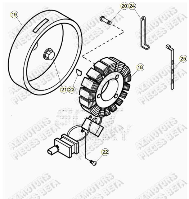 Allumage AZMOTORS PiÃ¨ces ALP 200 [2022-2023]