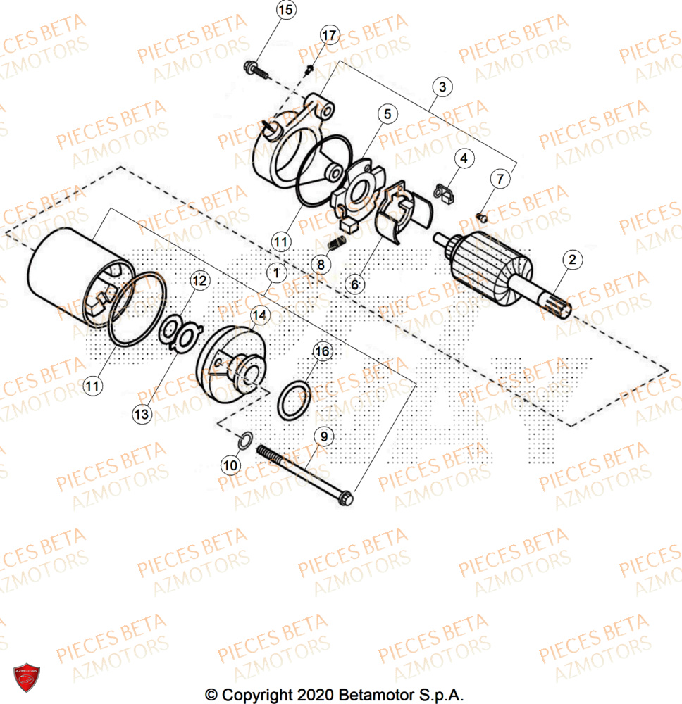 Demarreur AZMOTORS PiÃ¨ces ALP 200 [2024]