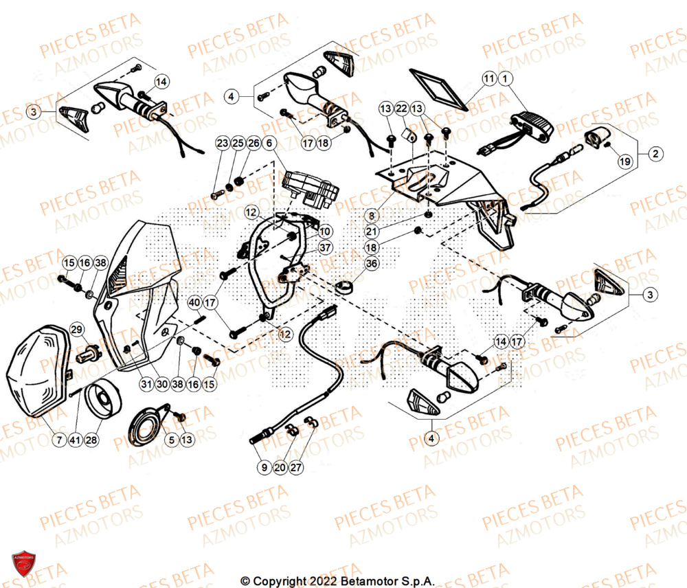 Eclairage AZMOTORS PiÃ¨ces ALP 200 [2024]