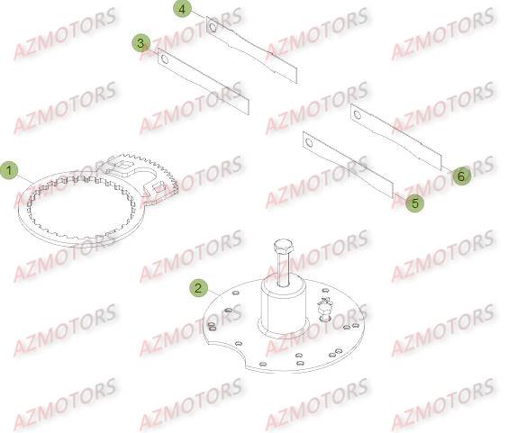 Outillage Special AZMOTORS Pieces BETA EVO-290 2T - [2009]