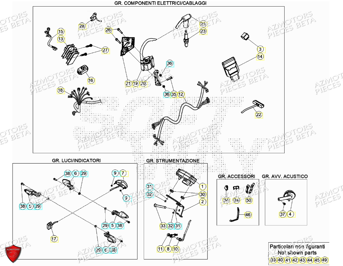 Installation Electrique AZMOTORS PiÃ¨ces BETA EVO 125 2T - [2024]