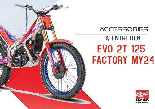 Accessoires AZMOTORS PiÃ¨ces Beta TRIAL EVO 125 FACTORY 2T 2024