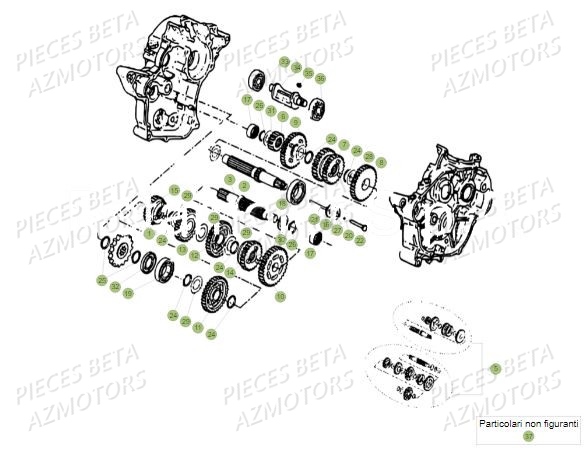 Boite A Vitesses AZMOTORS BETA Motard Standard RR 2T 50 MY18