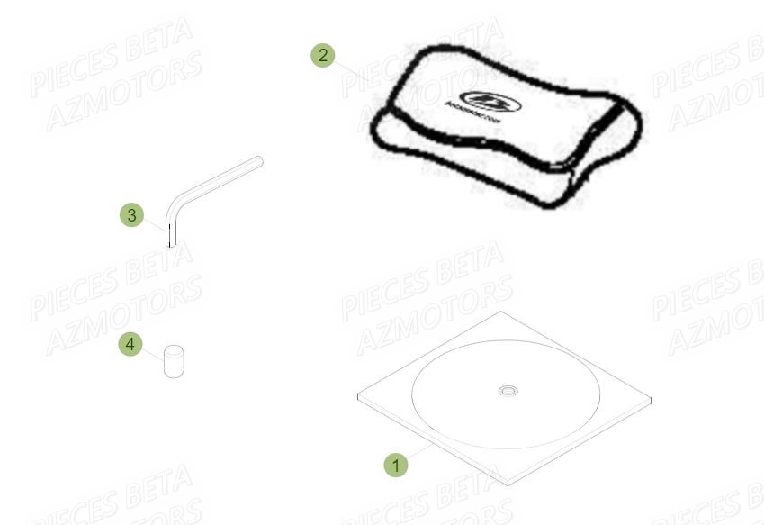 Outils AZMOTORS PiÃ¨ces BETA RR Motard 125 LC - 2015