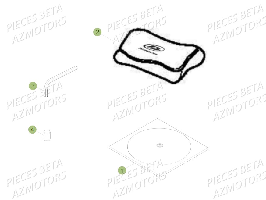 Outillage Special AZMOTORS PiÃ¨ces BETA RR Motard 125 LC - 2018