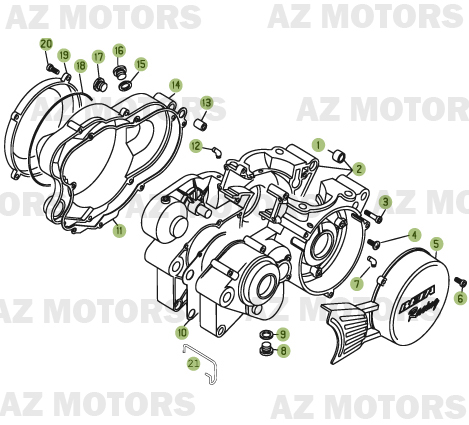 Carter AZMOTORS PiÃ¨ces BETA REV-3 -200CC - [2006]
