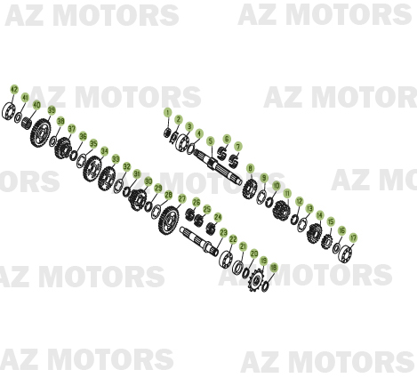 Boite A Vitesses AZMOTORS PiÃ¨ces BETA REV 3-250cc  - [2006]