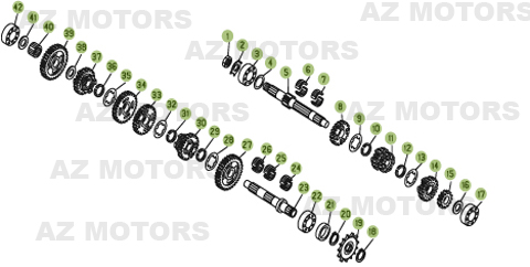 Boite A Vitesses AZMOTORS PiÃ¨ces BETA REV 3-270cc  - [2006]