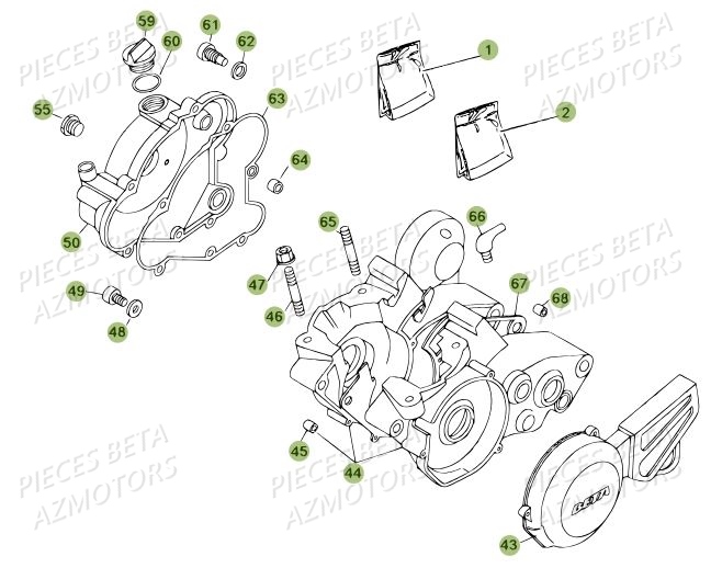 Carter AZMOTORS PiÃ¨ces BETA REV 80 - [2012]
