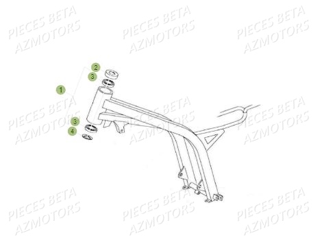Chassis AZMOTORS PiÃ¨ces BETA REV 80 - (2017)