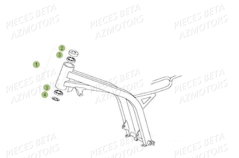 Chassis AZMOTORS PiÃ¨ces BETA REV 80 - (2019)