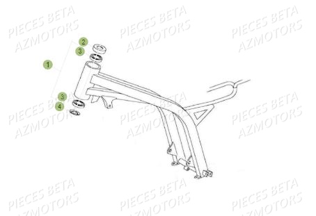 Chassis AZMOTORS PiÃ¨ces BETA REV 80 JUNIOR - (2018)