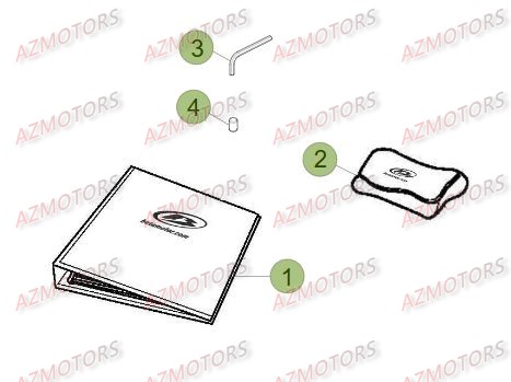 Outils Entretien AZMOTORS Pieces BETA RR 2T 250 - (2016)