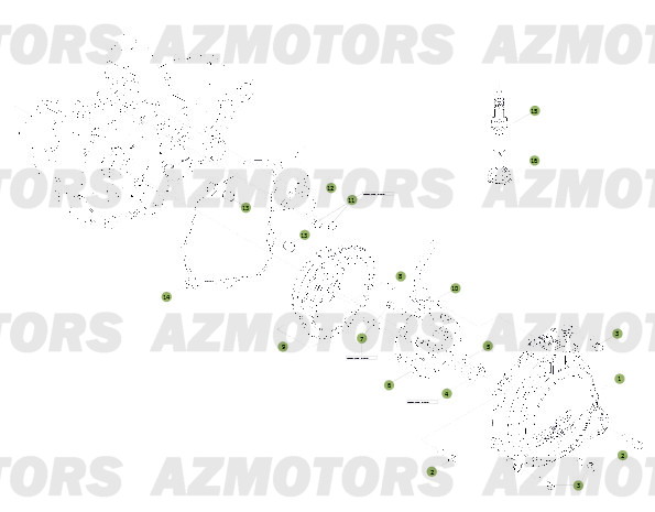 Allumage AZMOTORS PiÃ¨ces BETA RR 2T 250 - (2013)