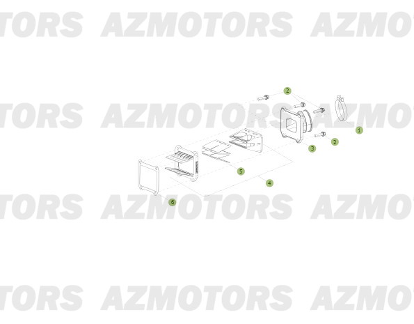 Carter 4 AZMOTORS PiÃ¨ces BETA RR 2T 250 - (2013)