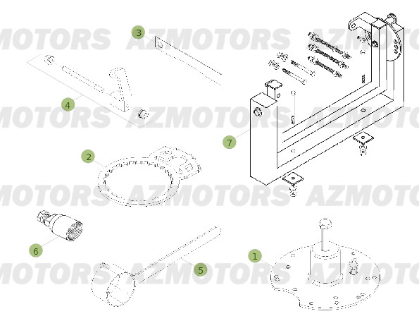 Outillage Special AZMOTORS PiÃ¨ces BETA RR 2T 250 - (2014)