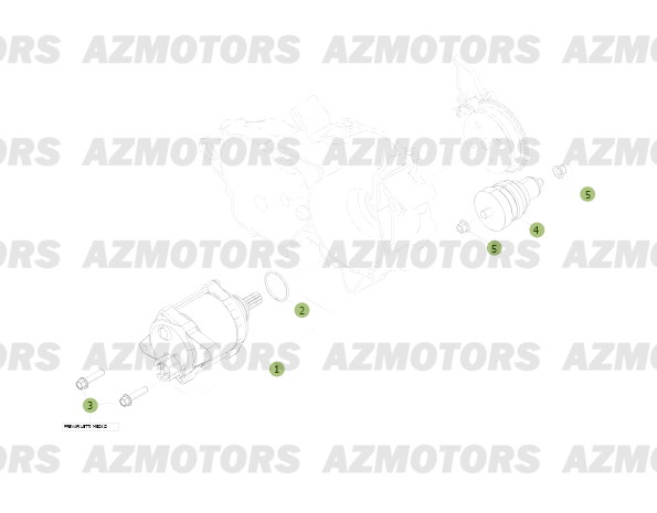Demarrage Electrique AZMOTORS PiÃ¨ces BETA RR 2T 300 - (2013)