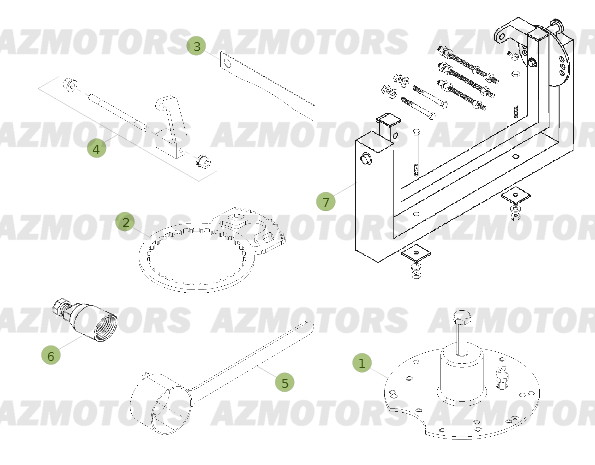 Outillage Special AZMOTORS PiÃ¨ces BETA RR 2T 300 - (2013)