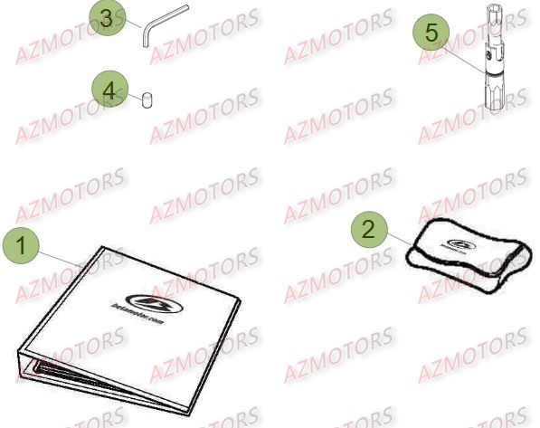 Outillage Special 2 AZMOTORS PiÃ¨ces Beta RR 4T 350 Enduro - 2014