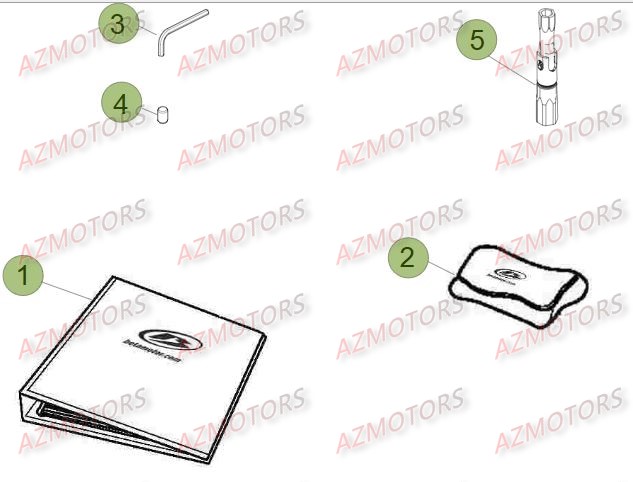 Outillage Special 2 AZMOTORS PiÃ¨ces Beta RR 4T 450 Enduro - 2012