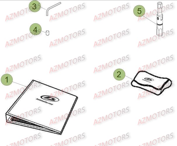 Outillage Special 2 AZMOTORS PiÃ¨ces Beta RR 4T 450 Enduro - 2014