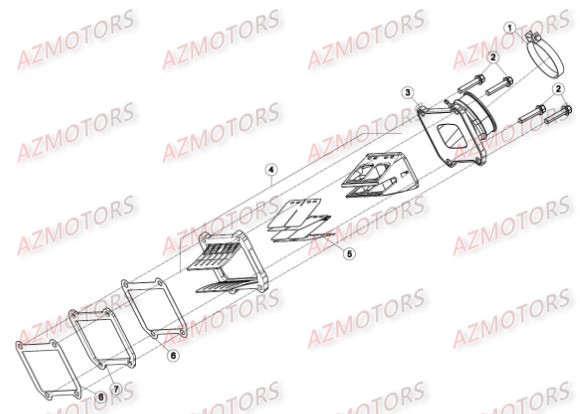 Admission AZMOTORS Pieces BETA RR RACING 2T 300 - [2016]