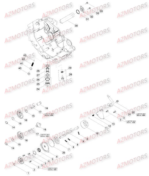 Circuit De Lubrification AZMOTORS PiÃ¨ces BETA RR RACING 4T 450 - [2014]