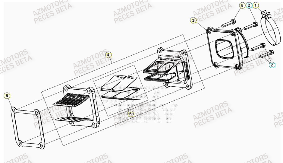 Admission AZMOTORS PiÃ¨ces RR 125 2T - 2023