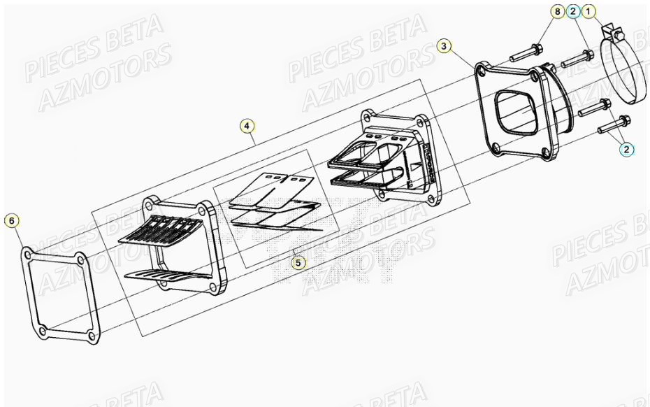 Admission AZMOTORS PiÃ¨ces RR 125 RACING 2T - 2021